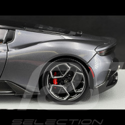 Maserati MC20 2020 Grigio Mister / Glänzendes Schwarz 1/18 BBR Models HE180051FMAS