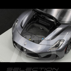 Maserati MC20 2020 Grigio Mister / Glänzendes Schwarz 1/18 BBR Models HE180051FMAS