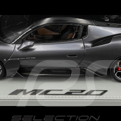 Maserati MC20 2020 Grigio Mister / Noir Brillant 1/18 BBR Models HE180051FMAS
