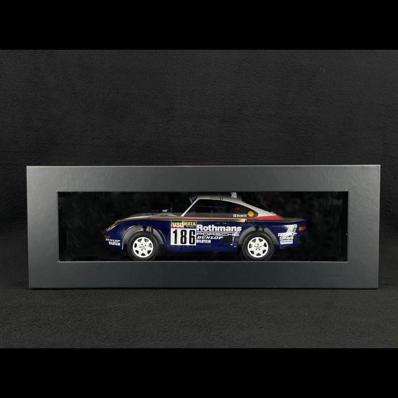 Porsche 959 n° 186 Winner Rally Paris Dakar 1986 1/18 Spark 18S789