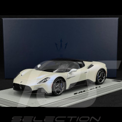 Maserati MC20 2020 Bianco Audace / Noir Brillant 1/18 BBR Models HE180051AMAS