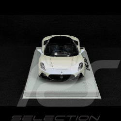 Maserati MC20 2020 Bianco Audace / Noir Brillant 1/18 BBR Models HE180051AMAS