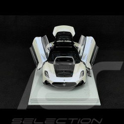 Maserati MC20 2020 Bianco Audace / Noir Brillant 1/18 BBR Models HE180051AMAS
