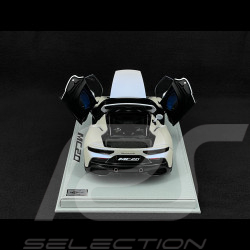 Maserati MC20 2020 Bianco Audace / Noir Brillant 1/18 BBR Models HE180051AMAS