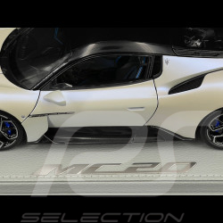 Maserati MC20 2020 Bianco Audace / Noir Brillant 1/18 BBR Models HE180051AMAS