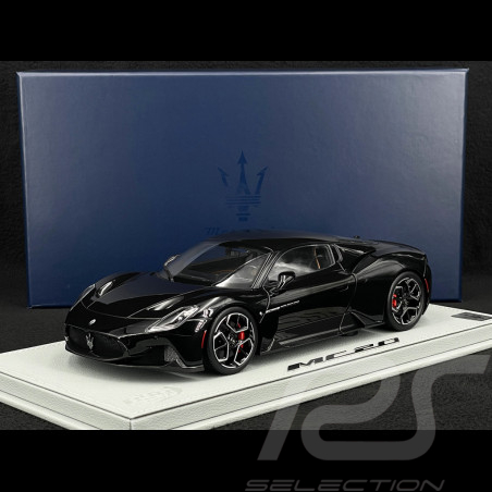 Maserati MC20 2020 Nero Enigma / Glänzendes Schwarz 1/18 BBR Models HE180051BMAS