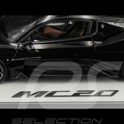 Maserati MC20 2020 Nero Enigma / Glossy Black 1/18 BBR Models HE180051BMAS