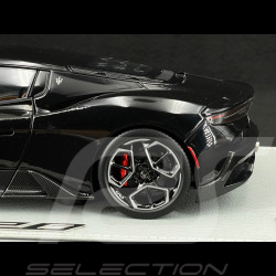 Maserati MC20 2020 Nero Enigma / Glossy Black 1/18 BBR Models HE180051BMAS