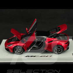 Maserati MC20 2020 Rosso Vincente / Glänzendes Schwarz 1/18 BBR Models HE180051CMAS