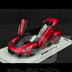 Maserati MC20 2020 Rosso Vincente / Glänzendes Schwarz 1/18 BBR Models HE180051CMAS
