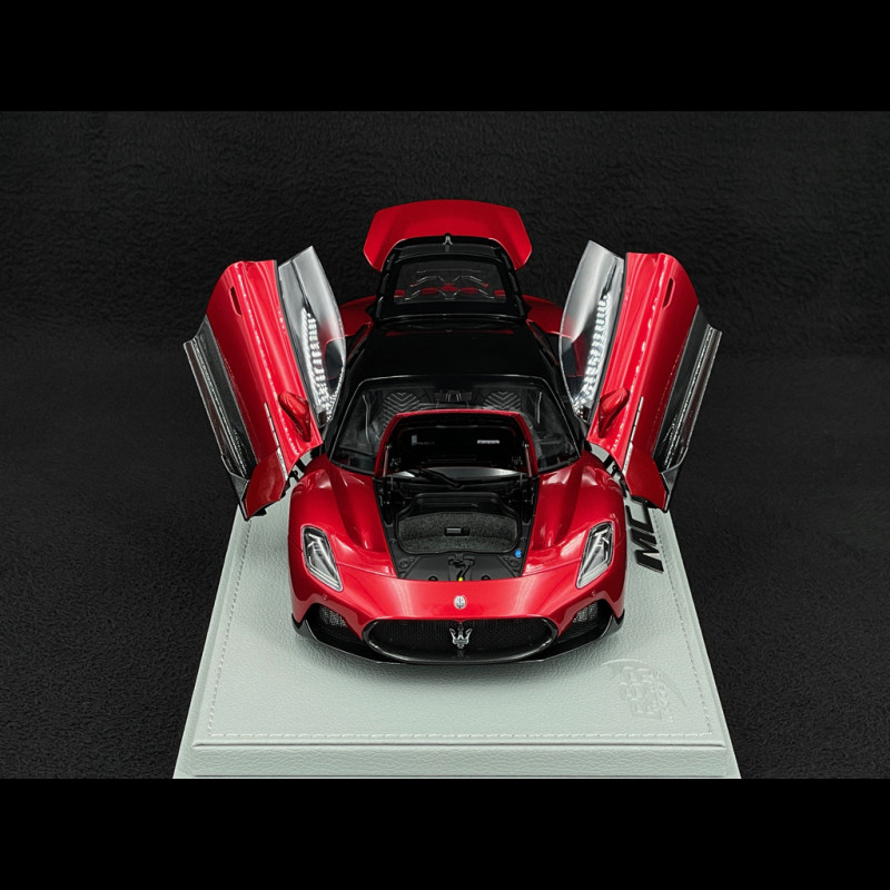 Maserati MC20 2020 Rosso Vincente / Glossy Black With Openings 1