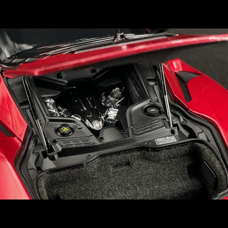 Maserati MC20 2020 Rosso Vincente / Glossy Black With Openings 1