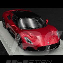 Maserati MC20 2020 Rosso Vincente / Glossy Black 1/18 BBR Models HE180051CMAS