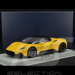Maserati MC20 2020 Giallo Genio / Glänzendes Schwarz 1/18 BBR Models HE180051DMAS