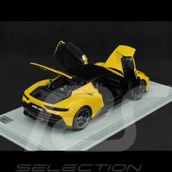 Maserati MC20 2020 Giallo Genio / Glänzendes Schwarz 1/18 BBR Models HE180051DMAS