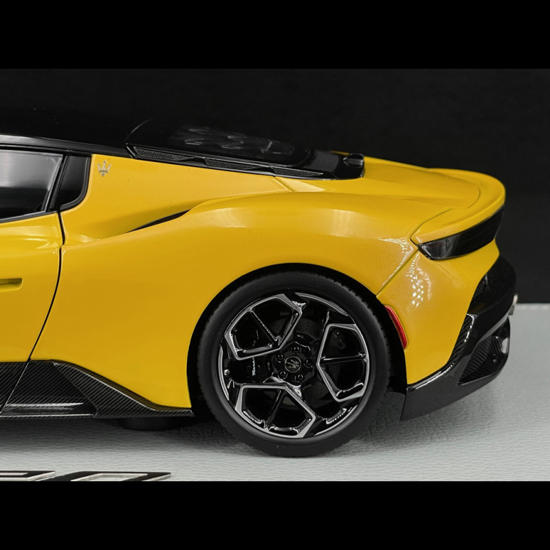 Maserati MC20 Giallo Genio - BBR 1/18 - Diecast Ouvrant - HE180051D - Neuve