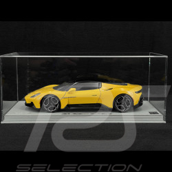 Maserati MC20 2020 Giallo Genio / Glänzendes Schwarz 1/18 BBR Models HE180051DMAS