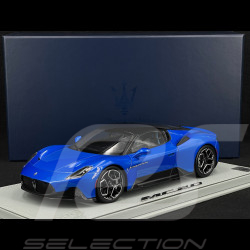 Maserati MC20 2020 Blu Infinito / Glänzendes Schwarz 1/18 BBR Models HE180051EMAS