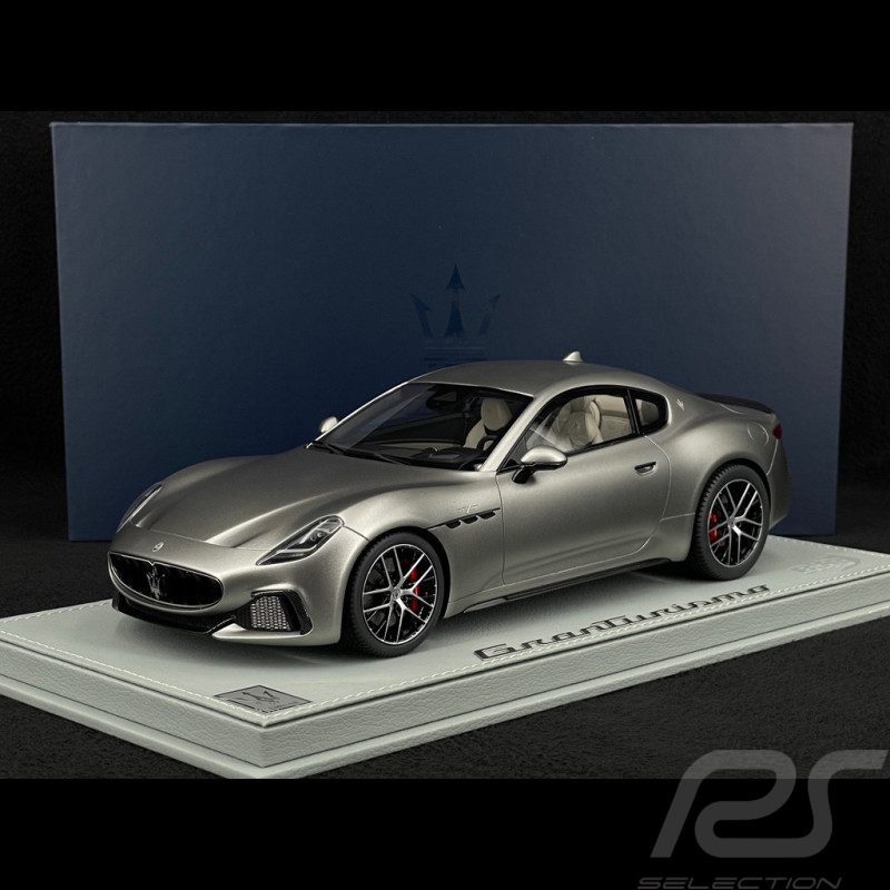 Maserati GranTurismo Trofeo 2023 Grigio Maratea Matte 1/18 BBR Models P18227BMAS