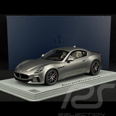 Maserati GranTurismo Trofeo 2023 Grigio Maratea Matte 1/18 BBR Models P18227BMAS