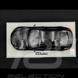 Maserati Ghibli 2019 Nerissimo 1/18 BBR Models BBRC1842NERMA