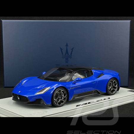Maserati MC20 2020 Blu Infinito / Glänzendes Schwarz 1/18 BBR Models P18191EMAS