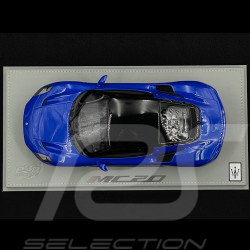 Maserati MC20 2020 Blu Infinito / Noir Brillant 1/18 BBR Models P18191EMAS