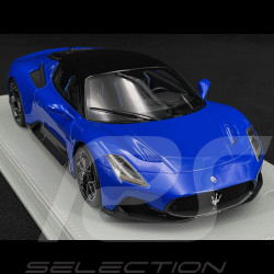 Maserati MC20 2020 Blu Infinito / Glossy Black 1/18 BBR Models P18191EMAS