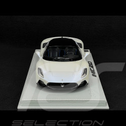 Maserati MC20 2020 Bianco Audace / Glossy Black 1/18 BBR Models P18191D1MAS