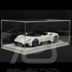 Maserati MC20 2020 Bianco Audace / Glossy Black 1/18 BBR Models P18191D1MAS