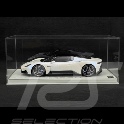 Maserati MC20 2020 Bianco Audace / Noir Brillant 1/18 BBR Models P18191AMAS