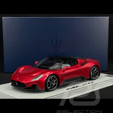 Maserati MC20 2020 Rosso Vincente / Glänzendes Schwarz Limitierte Auflage 1/18 BBR Models P18191CMAS
