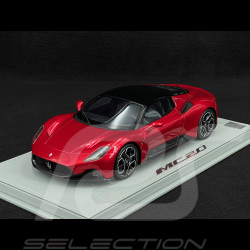 Maserati MC20 2020 Rosso Vincente / Glossy Black Limited Edition 1/18 BBR Models P18191CMAS