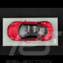 Maserati MC20 2020 Rosso Vincente / Glossy Black Limited Edition 1/18 BBR Models P18191CMAS