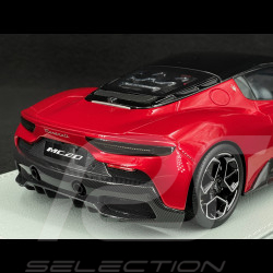 Maserati MC20 2020 Rosso Vincente / Glossy Black Limited Edition 1/18 BBR Models P18191CMAS