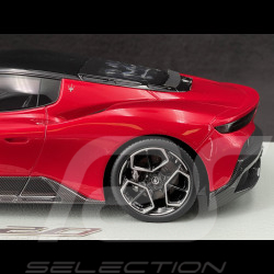 Maserati MC20 2020 Rosso Vincente / Noir Brillant Edition Limitée 1/18 BBR Models P18191CMAS