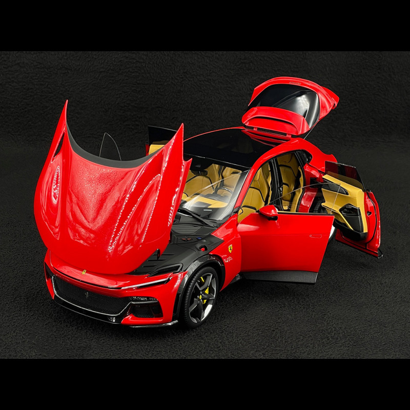 Ferrari Purosangue 2022 Rosso Corsa 1/18 BBR Models HE180053B