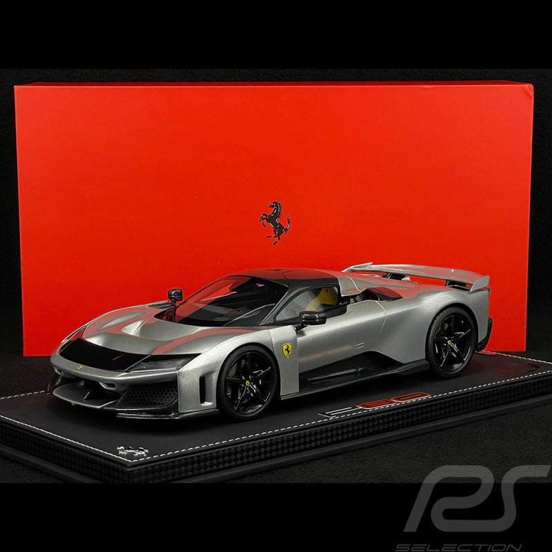LAST IN THE SERIES : 24/24 Ferrari F80 2024 Aluminum Lucido 1/18 BBR Models P18253E