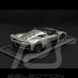 LETZTER TEIL DER SERIE : 24/24 Ferrari F80 2024 Aluminium Lucido 1/18 BBR Models P18253E