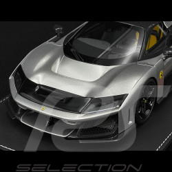 LAST IN THE SERIES : 24/24 Ferrari F80 2024 Aluminum Lucido 1/18 BBR Models P18253E