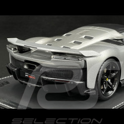 LETZTER TEIL DER SERIE : 24/24 Ferrari F80 2024 Aluminium Lucido 1/18 BBR Models P18253E