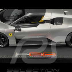 DERNIÈRE DE LA SÉRIE : 24/24 Ferrari F80 2024 Aluminium Lucido 1/18 BBR Models P18253E