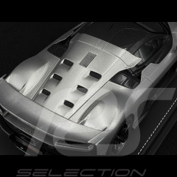 DERNIÈRE DE LA SÉRIE : 24/24 Ferrari F80 2024 Aluminium Lucido 1/18 BBR Models P18253E