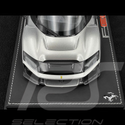 DERNIÈRE DE LA SÉRIE : 24/24 Ferrari F80 2024 Aluminium Lucido 1/18 BBR Models P18253E