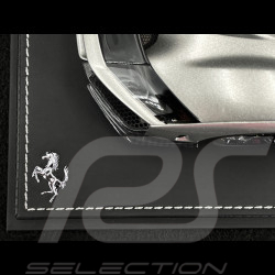 LETZTER TEIL DER SERIE : 24/24 Ferrari F80 2024 Aluminium Lucido 1/18 BBR Models P18253E