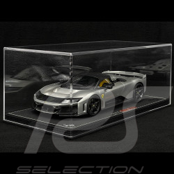 LAST IN THE SERIES : 24/24 Ferrari F80 2024 Aluminum Lucido 1/18 BBR Models P18253E