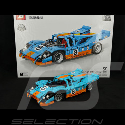 Sembo Technique 917 Inspiration n° 8 Light Blue / Orange 1/14 Sembo S-8413