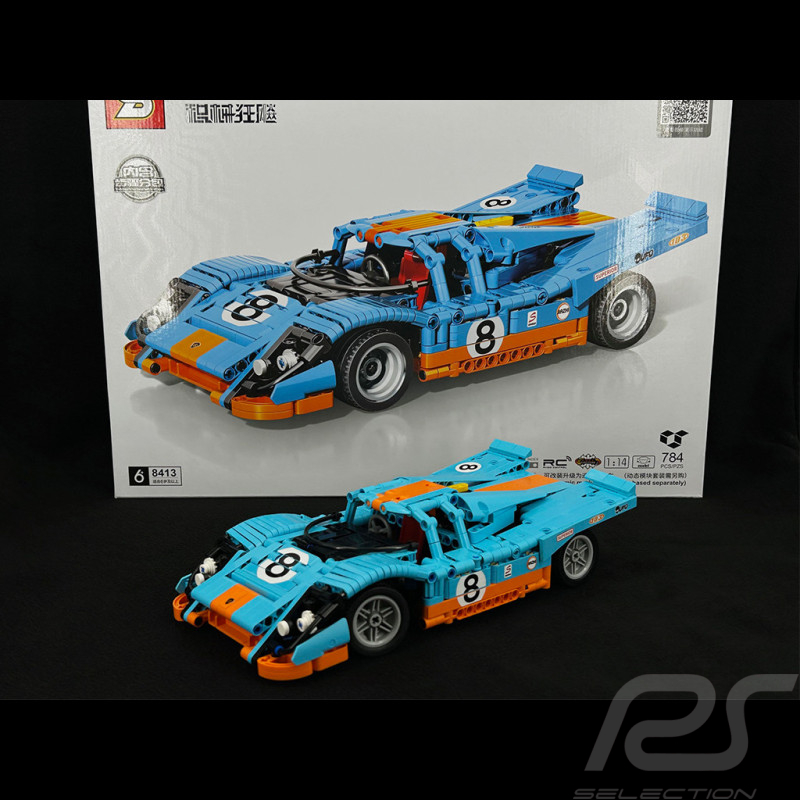 Sembo Technique Inspiration 917 n° 8 Bleu Clair / Orange 1/14 Sembo S-8413