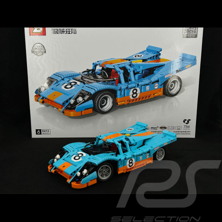 Sembo Technique 917 Inspiration n° 8 Light Blue / Orange 1/14 Sembo S-8413