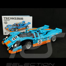 Sembo Technique Inspiration 917 n° 8 Hellblau / Orange 1/14 Sembo S-8413